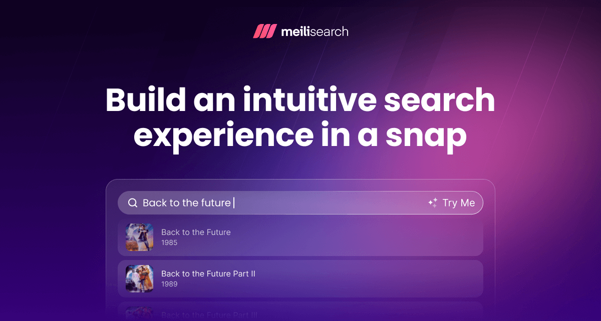 Meilisearch Screenshot