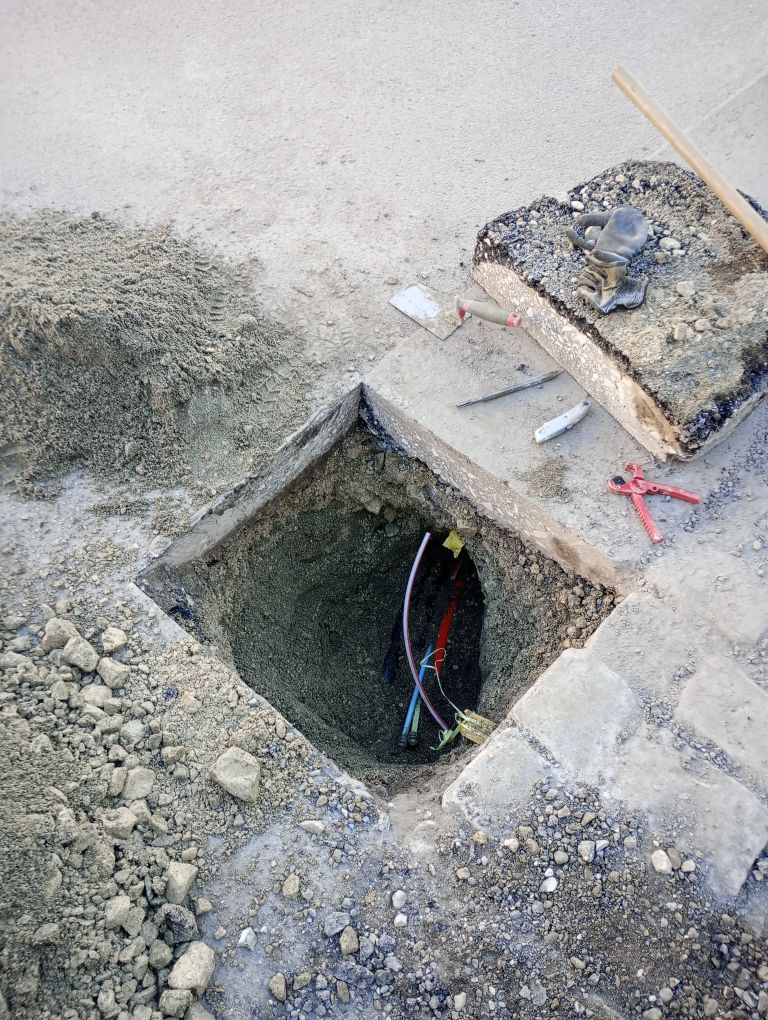 Wo gearbeitet wird...